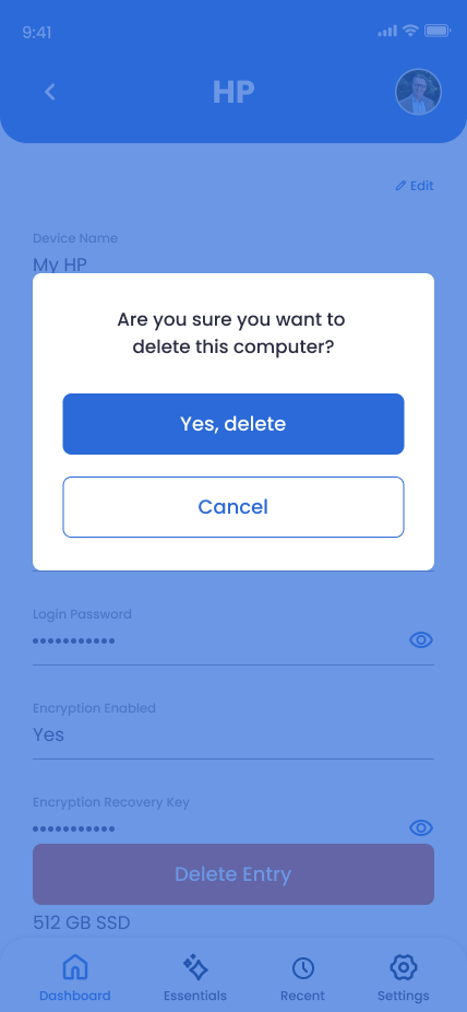 Delete Confirm