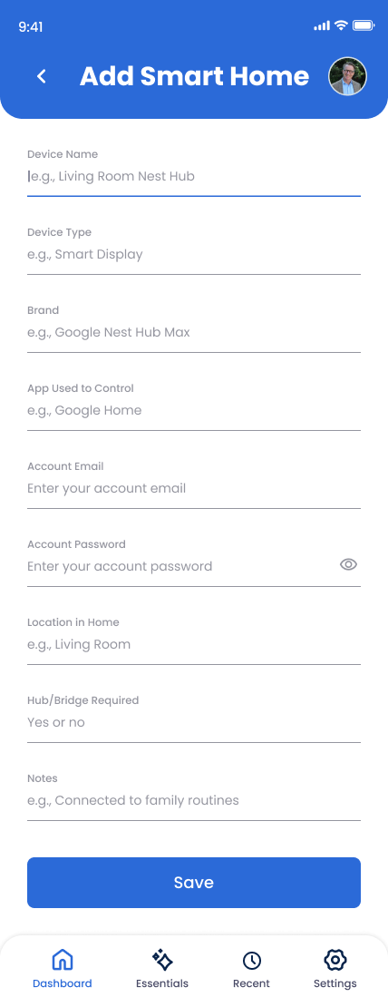 Add Form