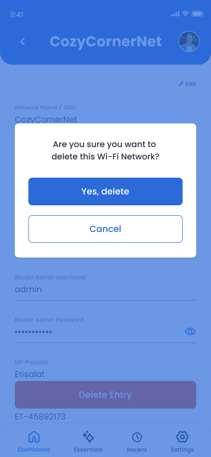 Delete Confirm