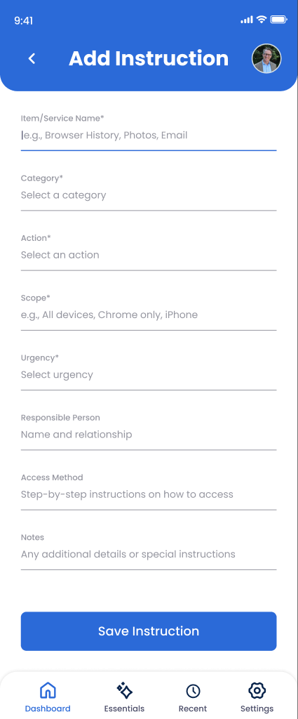 Add Form
