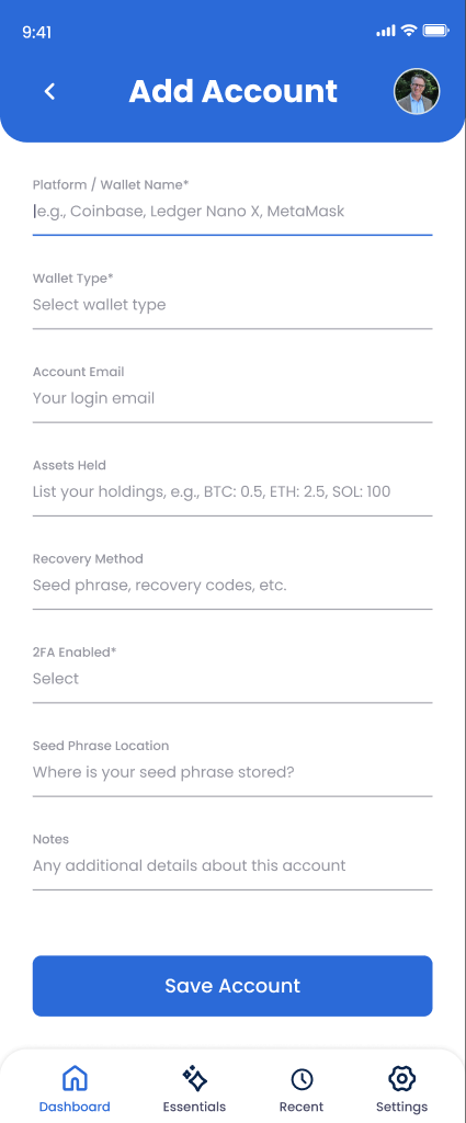 Add Form
