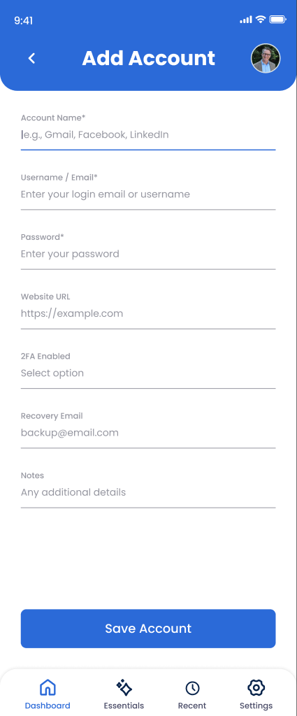 Add Form
