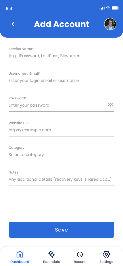 Add Form