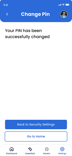 Document verification screen